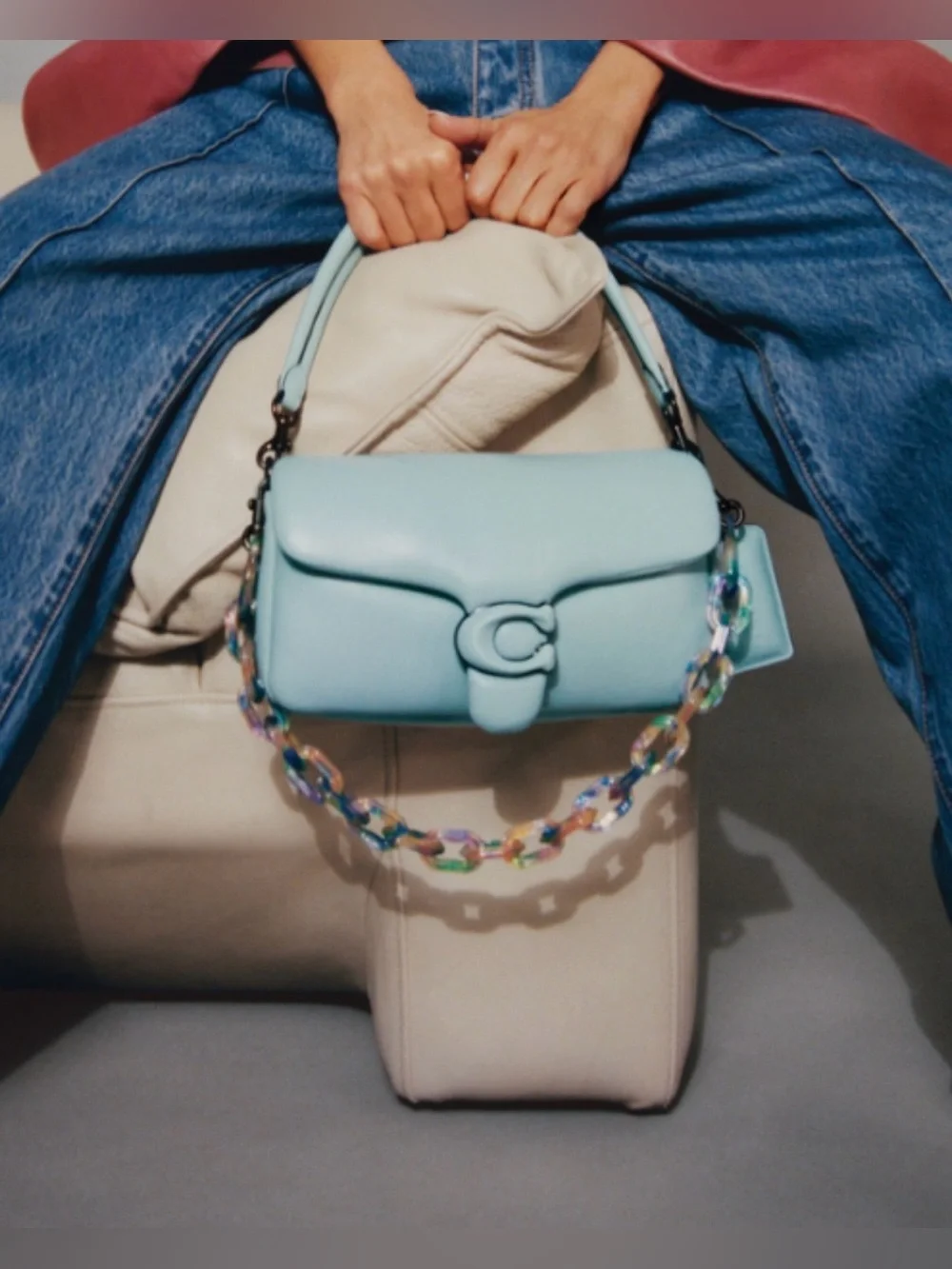 Coach Tabby with rare resin strap